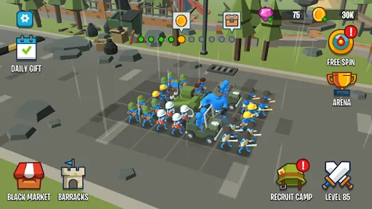 Stick Army: World War Strategy screenshot 3