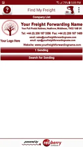 Redberry Consign Sender/Consig screenshot 2