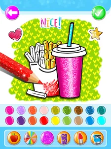 Food Coloring Game - Learn Col screenshot 21