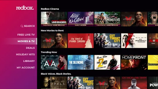 Redbox: Stream. Rent. Buy. screenshot 0