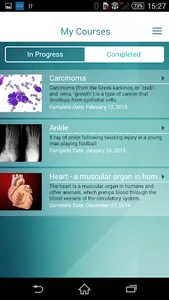 eCPD screenshot 2