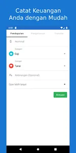 Catatan Keuangan Harian screenshot 3