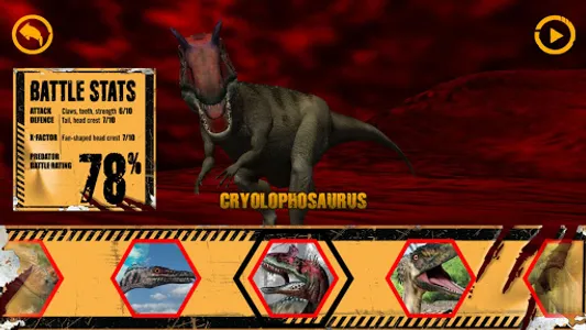 Dinosaur Battle screenshot 1