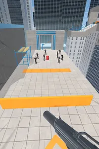 Roof Shootout 3D screenshot 1