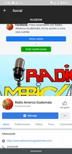 Radio America Guatemala screenshot 2