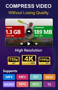 Video Compressor: Size Reducer screenshot 1