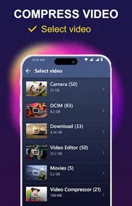 Video Compressor: Size Reducer screenshot 2