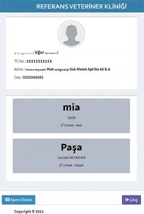 Referans Veteriner Kliniği screenshot 1