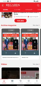 Regards Magazine screenshot 1