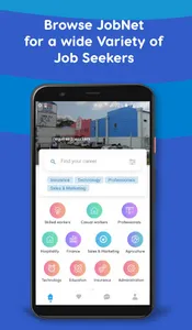 JobNet screenshot 1