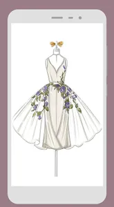 Drawing Dress Gown screenshot 5