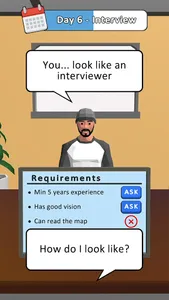 Hiring Job 3D screenshot 0