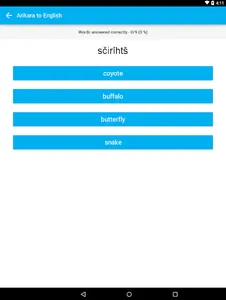 Arikara Vocab Builder screenshot 2