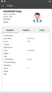 RSMS School Management System screenshot 2