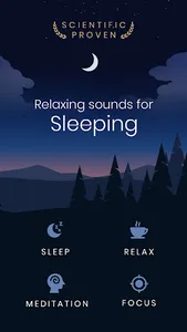 Relaxing Sounds for Sleeping screenshot 0