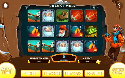 Rock Climber Virtual Slot screenshot 4