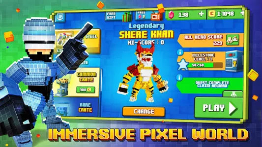 Super Pixel Heroes screenshot 1