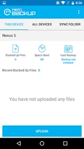 Remo Backup screenshot 2