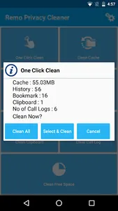 Remo Privacy Cleaner Pro screenshot 1