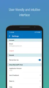 RemotePC Host screenshot 4