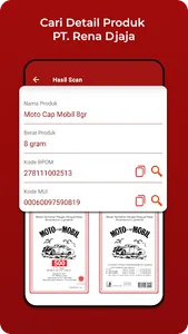 Scanner Cap Mobil screenshot 2