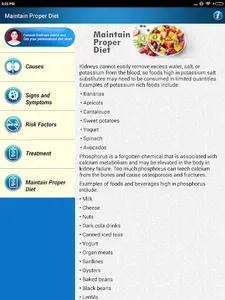 Kidney Renal Disease Diet Help screenshot 13