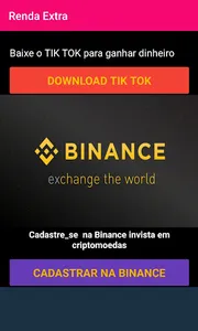 Renda extra - aplicativo screenshot 0