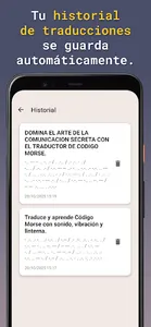 Traductor de Código Morse screenshot 2