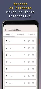 Traductor de Código Morse screenshot 3