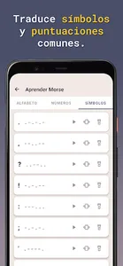 Traductor de Código Morse screenshot 5