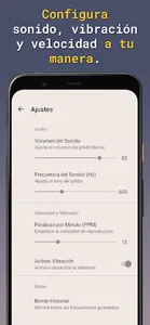 Traductor de Código Morse screenshot 6