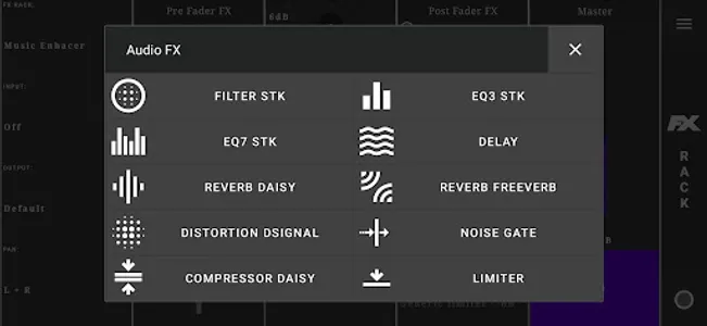 Renetik FX Rack screenshot 1