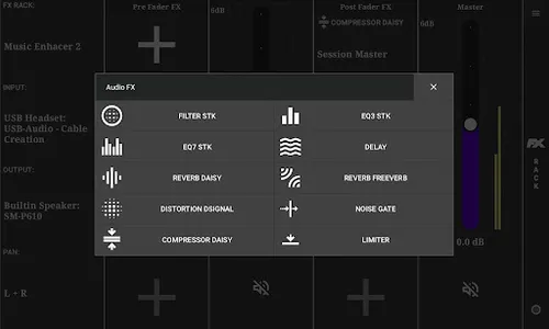 Renetik FX Rack screenshot 10