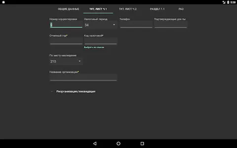 Декларация УСН screenshot 5