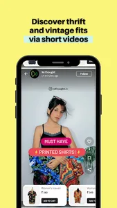 ReThought- Thrift Shopping App screenshot 2