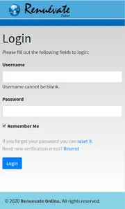 RenuévateOnline Panel screenshot 0