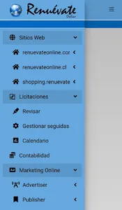 RenuévateOnline Panel screenshot 1