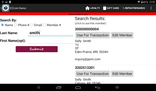 RepeatRewards EZLink screenshot 6