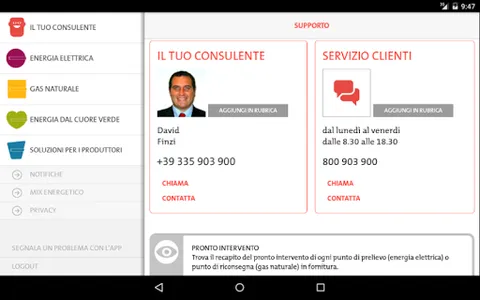 ECTA - Energia che ti app screenshot 8
