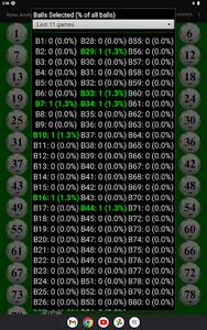 Keno Game Analyzer screenshot 20