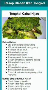 Resep Olahan Ikan Tongkol screenshot 4