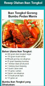 Resep Olahan Ikan Tongkol screenshot 5