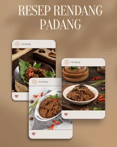 Resep masakan Padang screenshot 1