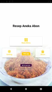 Resep Aneka Abon screenshot 0