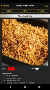Resep Aneka Abon screenshot 2