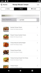 Resep Olahan Tempe Lezat screenshot 2