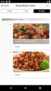 Resep Olahan Tempe Lezat screenshot 3