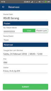 Reservasi RSDP Kabupaten Seran screenshot 2
