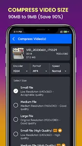 Resize Video, Compress & Crop screenshot 3
