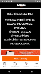 Komşu Türk Mutfağı screenshot 0